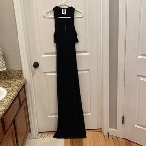 BCBGMaxAzria cut out maxi dress